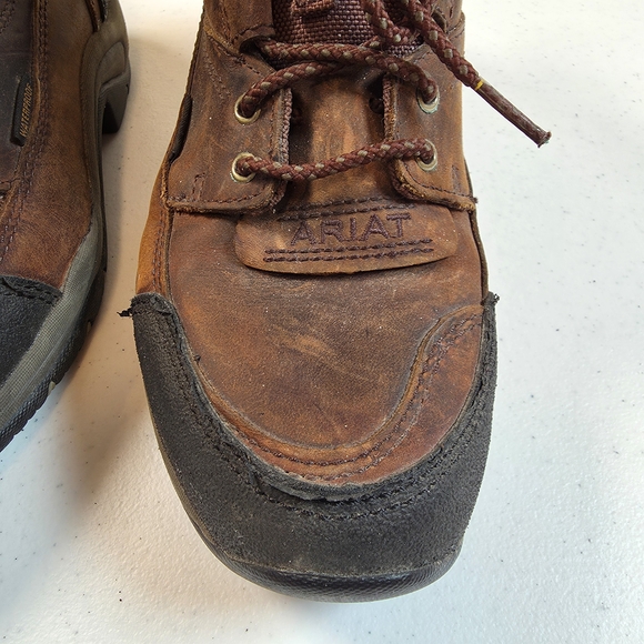 Ariat Brown Waterproof Women's Boots - Picture 7 of 12